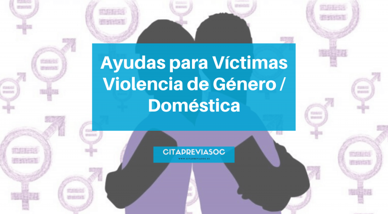 ayudas para víctimas de violencia de género o doméstica