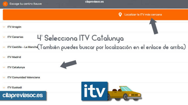 Cita Previa ITV En Barcelona Inspección Técnica De Vehículos 💻