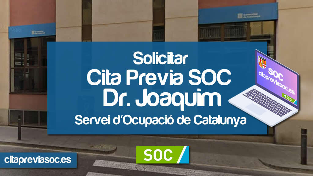 Cita Previa SOC Dr. Joaquim